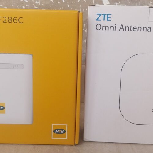 ZTE MTN TURBONET ROUTER WITN DATA SIM AND ANTENNA