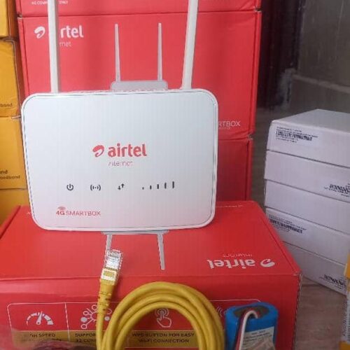 UNIVERSAL AIRTEL ROUTER WITH INBUILT RECHARGEABLE BATTERY